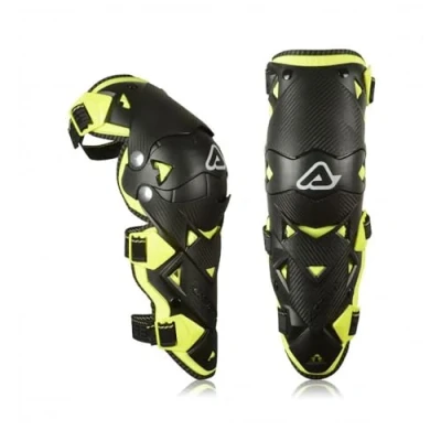Image of Acerbis Impact Evo 3.0 Knee Protectors Black/Yellow