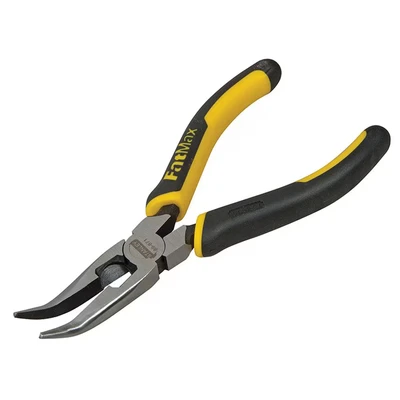 Image of Stanley FatMax Bent Snipe Nose Pliers 160mm (6.1/4in) STA089871