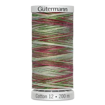 Image of Gutermann No 12 Sulky Cotton Embroidery Thread 4104 200 Metres Each