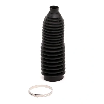 Image of 4D0419831E, 4D0419831ES1 Bellow, steering FEBI BILSTEIN 33593 Thermoplast with clamps AUDI: A6 C5 Saloon, A8 D2, Allroad