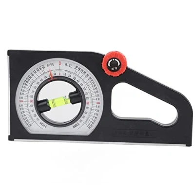 Image of Slope Angle Measuring Tool, Multifunctional ABS Engineering Level Meter Scale Tool for Civil Engineering(without Magnetism)