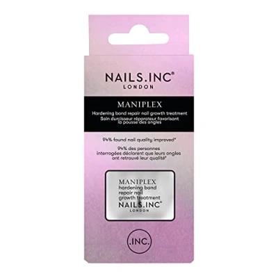 Image of Nails.INC Maniplex Hardening Nail Treatment, Restorative Treatment to Harden, Repair and Grow Nails, Cruelty Free, Vegan, 20 Free Formula