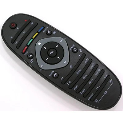 Image of Replacement Remote Control for Philips TV 42PFL5405H/60 42PFL7406H/12 42PFL7406K/02 42PFL7456H/12 42PFL7456K/02 42PFL7486K/02