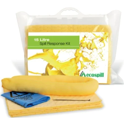 Image of Ecospill CHEMSK15 Chemical Spill Kit, 15 L