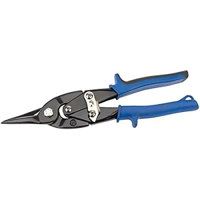 Image of Draper Soft Grip Compound Action Tinman&#039;s/Aviation Shears, 250mm