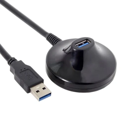 Image of USB 3.0 Type A Male to Female Extension Dock Station Docking Cable 0.8m