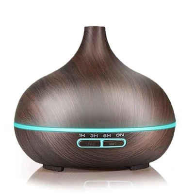 Image of Bluetooth Speaker Aromatherapy Smart Essential Oil Diffuser, LED Light, 500ml Cool Mist Ultrasonic Humidifier, Waterless Auto Shut off,Timer,for Room,Office