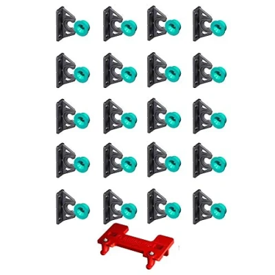 Image of Button Fix Type 2 Bracket with Upgraded x20 + 1 Marker Tool