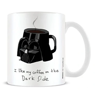Image of Pyramid International Wars Darth Vader Ceramic Mug in Presentation Gift Box (Dark Side Coffee Design) 11oz Official Merchandise MG26523
