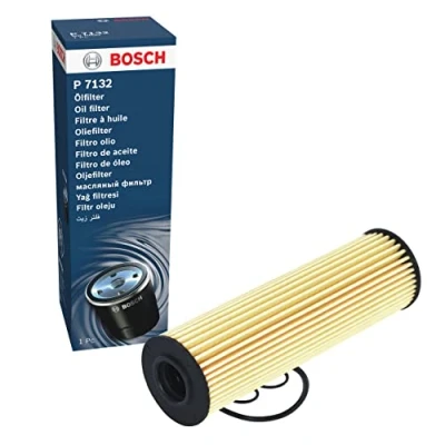 Image of 2711740425, 2711800309, 2711800409, 2711800509, 271180050990 Oil Filter BOSCH F 026 407 132 with gaskets/seals Insert