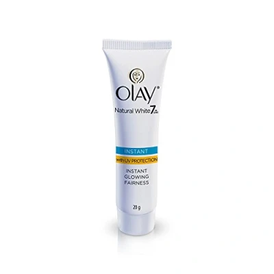 Image of Olay Natural White Light Instant Glowing Fairness Skin Cream, 20gm