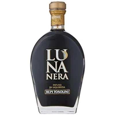 Image of Tosolini Luna Nero Spezeria (Calabrian Licorice) Liqueurs 70 cl