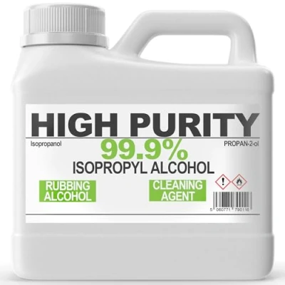 Image of Isopropyl Alcohol 99.9% 𝗣𝗨𝗥𝗘𝗦𝗧 IPA Isopropanol 2 ol Liquid Sterilizer Rubbing Pure Disinfectant 1l (1 litre)