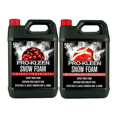 Image of 10L of Pro Kleen Cherry &amp; Watermelon Snow Foam with Wax Super Thick Non Caustic Extremely Powerful Easy To Use