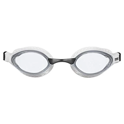 Image of arena Air Speed Unisex Adult Race Swimming Goggles, Standard Pool Goggles with Wide Anti Fog Lenses, UV Protection, 3 Interchangeable Nose Bridges, Seals
