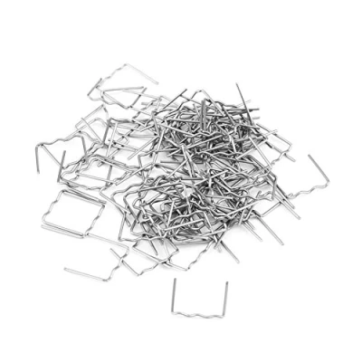 Image of Keenso Hot Staples,100pcs 0.8mm Staples Welding Car Auto Bumper Repair Pre Cut Bodywork Plastic Tool Kit 3 Types Available(S Style 100pcs)