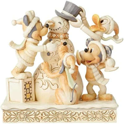 Image of Disney Traditions White Woodland Fab 5 Figurine