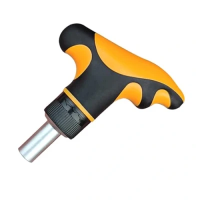 Image of Telescopic Flathead Screwdriver Set Extension T Handle Ratchet Wrench Socket Repair Hand Tool Magnetic Bit Holder
