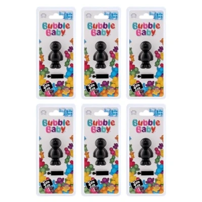Image of BUBBLEBABY Cool Ice Fragranced 3D/Vent Clip Car Vent Air Freshener And Odour Eliminator (Pack of 6)