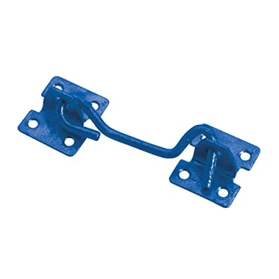 Image of Perry Equestrian 2814PP0150BL 150 mm 6 inch no.2814/PP Wire Cabin Hooks prepacked, Blue