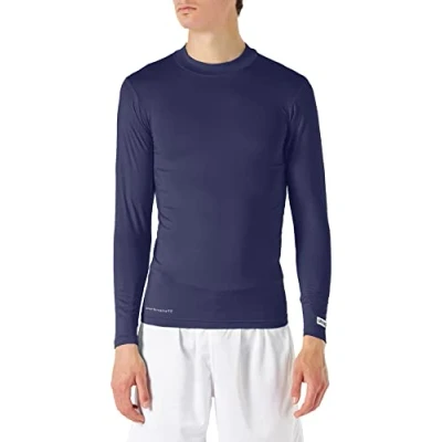 Image of Uhlsport Kids Distinction Colors Base Layer Shirt Marine, 140