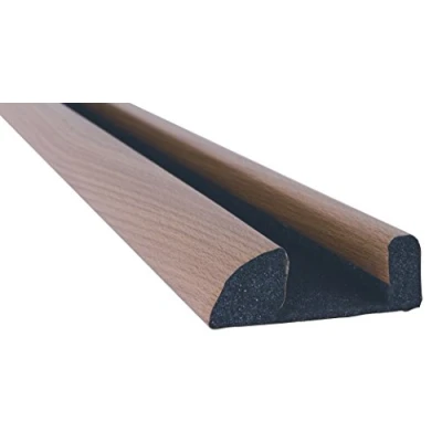 Image of STORMGUARD 02SR6630914LWO Light Oak Internal Foam Under Door Draught Excluder