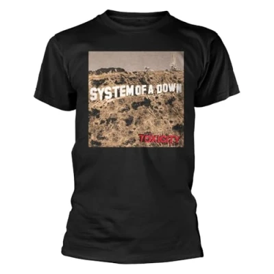 Image of Plastic Head System of A Down Toxicity T Shirt M Black