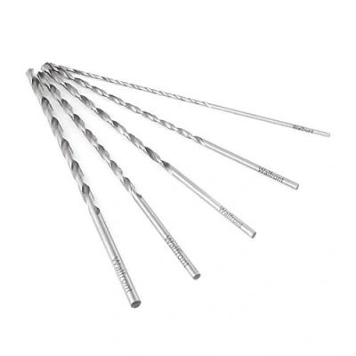 Image of 5PCS Extra Long 5.9 6.3 Inch Length High Speed Steel Drill Bit Sets Straight Shank Twist Tool 2 5mm for Wood