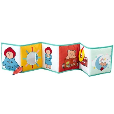 Image of Rainbow Designs PA1684 Unfold &amp; Discover Paddington Bear, Paddington, Classic Activity Book, Blue, Yellow, red, Green, Medium