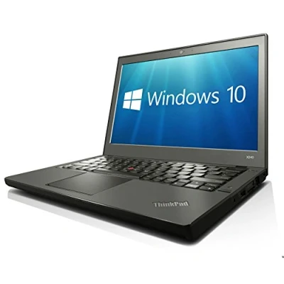 Image of Lenovo ThinkPad Laptop X240 12.5 inches 4th Gen Intel Core i5 4300U 8GB 480GB SSD Windows 10 Professional (Renewed)