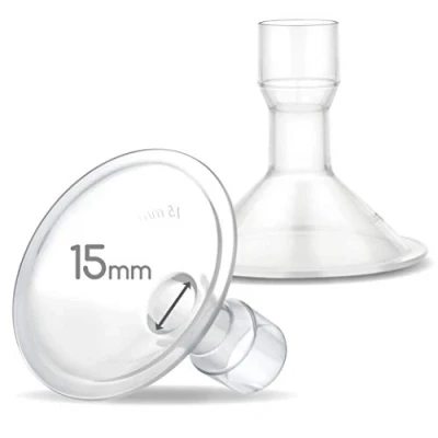 Image of Maymom MyFit Classic 15mm Shield, Does Not Include Wide Mouth Connector, Compatible with Spectra S2 Accessories S1 Original Pump Parts Flange