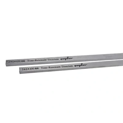 Image of Guyker 2Pcs Titanium Fiber Neck Rod 3 x 6 450mm Guitar Stiffener for Strings Instruments