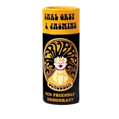 Image of Scrubber Eco Friendly Vegan Natural Earl Grey &amp; Jasmine Deodorant Stick in 100% Recyclable Tube