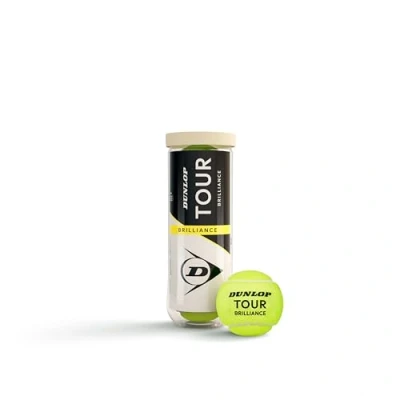 Image of DUNLOP Tour Brilliance tennis ball for all surfaces (3 balls)