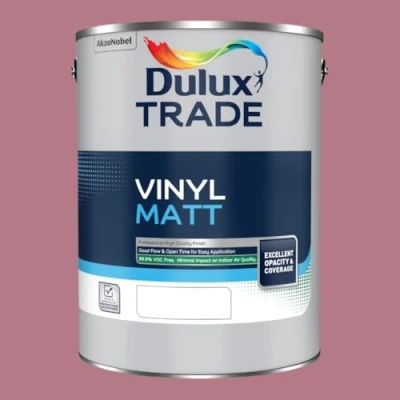 Image of DULUX TRADE VINYL MATT RASPBERRY DIVA 5L