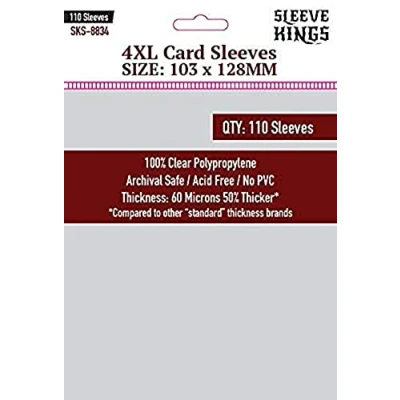 Image of Premium Card Sleeves 4XL (103mm x 128mm) 110 per Pack