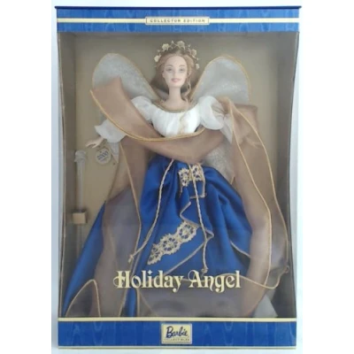 Image of Barbie Holiday Angel 2000 Gold Label Collector&#039;s Edition