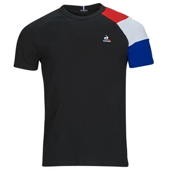 Image of Le Coq Sportif Bat Tee Ss N1 Rle Unisex Adulto Talla M T Shirt, Black/N.o.w/B.Electro/R.Elect,
