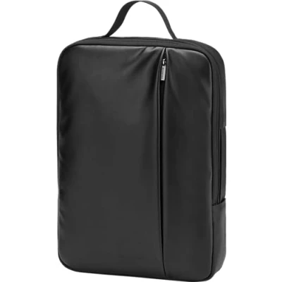 Image of Moleskine Classic Pro Collection Vertical Professional Backpack, Office Laptop Backpack for Laptop, iPad, Notebook up to 13&#039;&#039;, dimensions 27.5 x 37 9 cm, Color Black