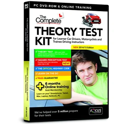 Image of Driving Test Success Complete Theory for Car Drivers, Motorcyclists and Trainee Instructors 2014/15 Edition (DVD)