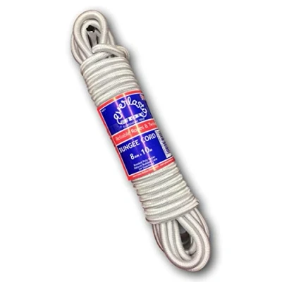 Image of EVERLASTO LASTOFLEX Bungee Cord White 8MM Choose Length (15M)