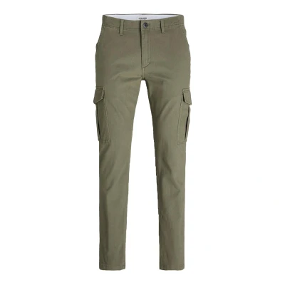 Image of Jack &amp; Jones Jpstkarl Jjharlow Cargo trousers, Men&#039;s, Size: 31x32, Dusty olive