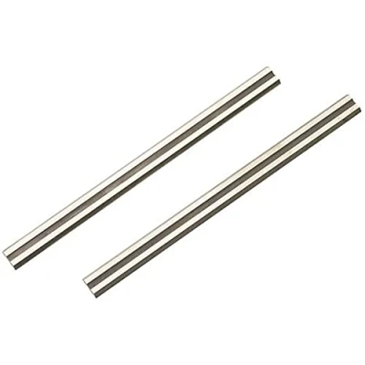 Image of wolfcraft 2 Helical Planer Blades, 82.7 mm I 4111000 For working on hardwood and softwood