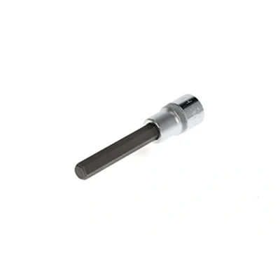 Image of GEDORE red Screwdriver bit socket long hex, 10 mm AF, 1/2&quot; 12.5 mm, socket, Tool, R62551019, Steel
