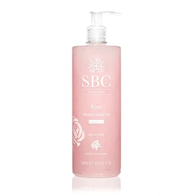 Image of SBC Skincare Rose Moisturising Gel Face And Body Moisturiser Suitable For Sensitive Skin