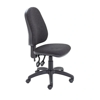 Image of Rainbow Zebra Calypso Desk Chair (Charcoal)