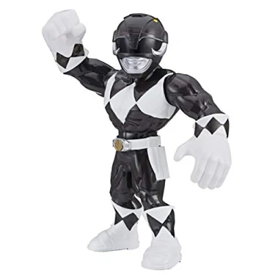 Image of Power Rangers Playskool Heroes Mega Mighties Black Ranger