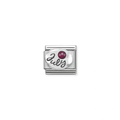 Image of Nomination July Ruby Stone Birthstone Charm