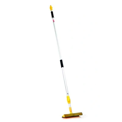 Image of Streetwize Telescopic Car Wash Brush with Full Squeegee Extends upto 3. Metre Ideal For Cleaning: Cars, Vans, 4x4 and Household Windows
