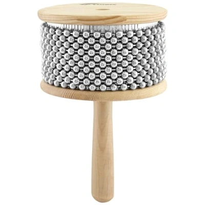 Image of TIGER CAB14 NT Large Wooden Cabasa/Afuche Steel Beads Shaker Shekere